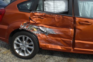 My car after the wreck